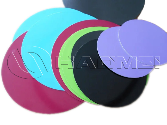 Color Coated Aluminum Circle